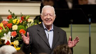 Najdlhšie žijúci prezident USA si stanovil ciele. Jimmy Carter sa chce dožiť stovky a voliť Harrisovú