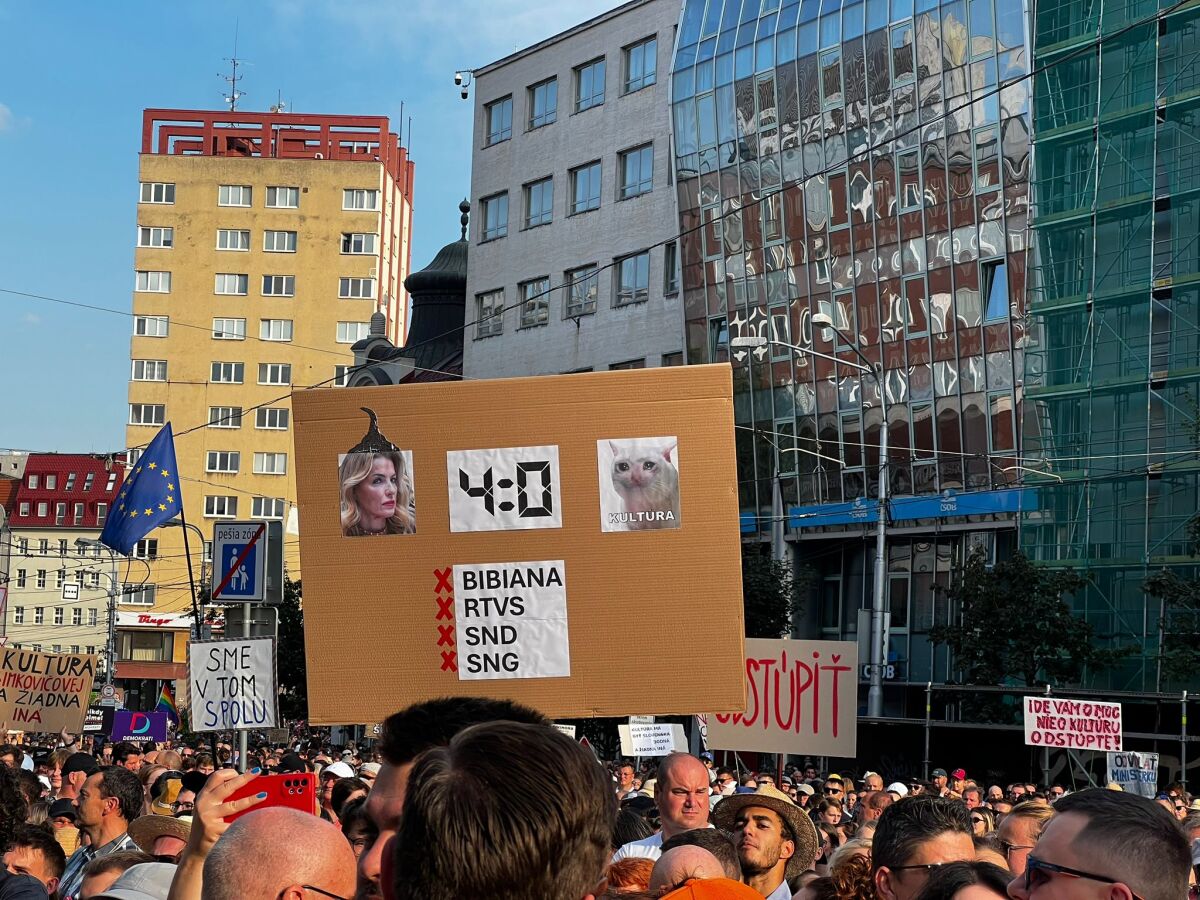 protest opozícia 