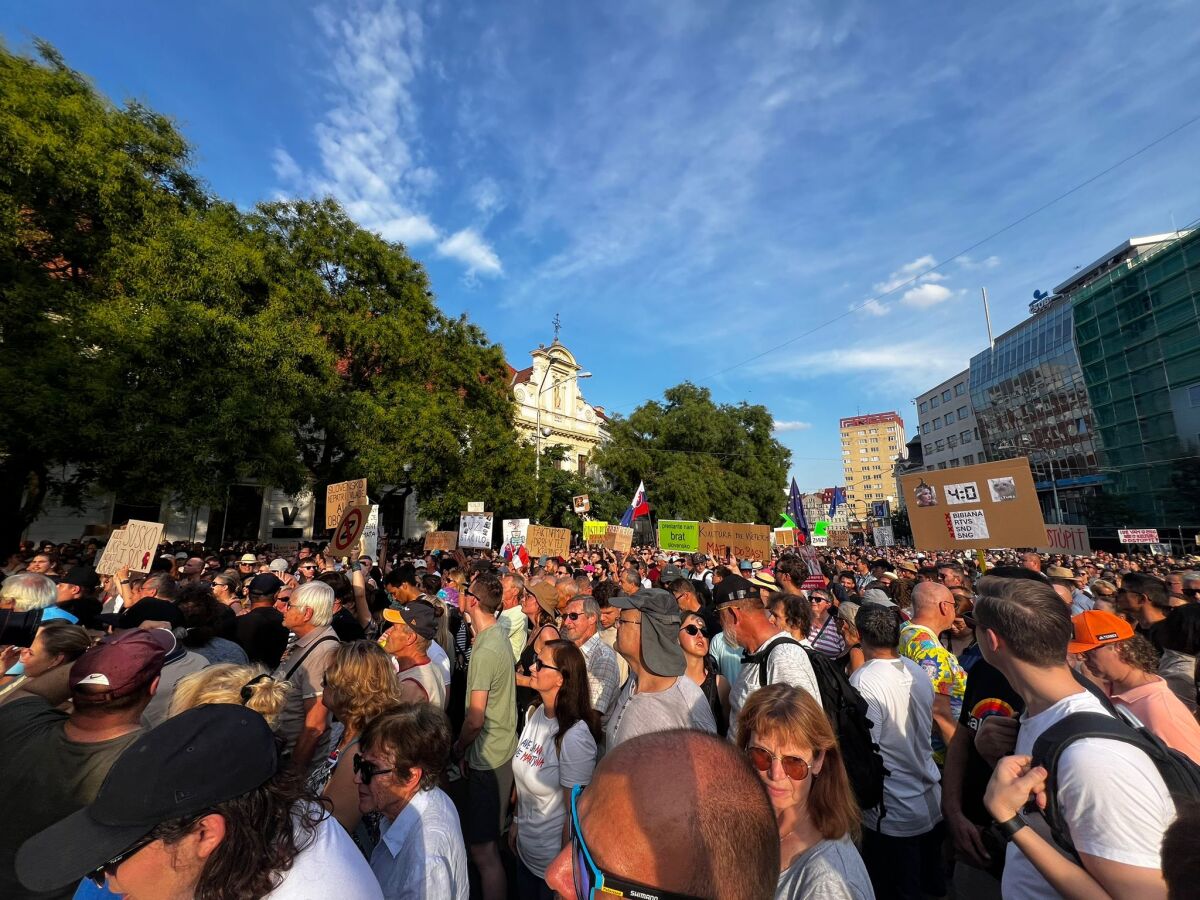 protest opozícia 