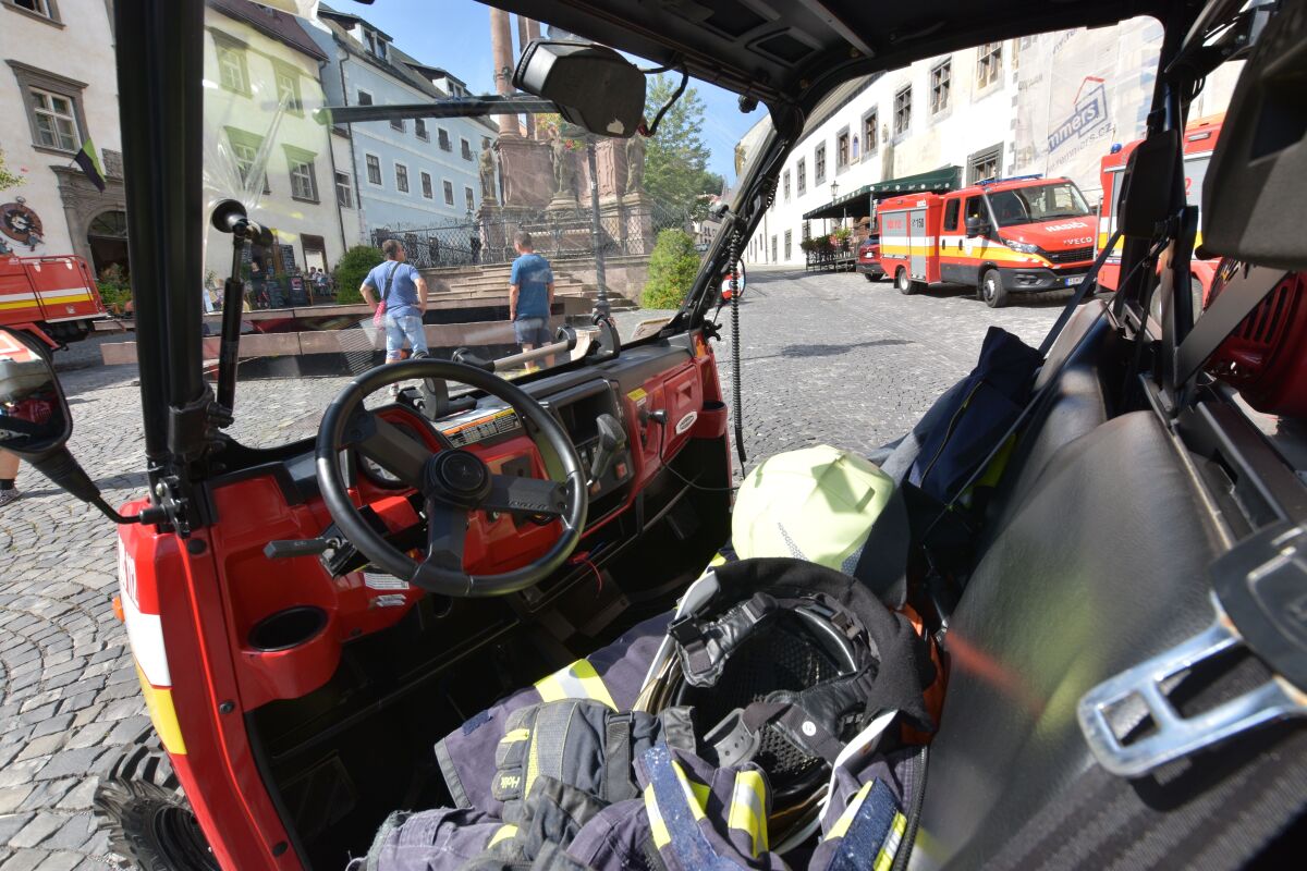 Banska Štiavnica dobrovolni hasiči technika