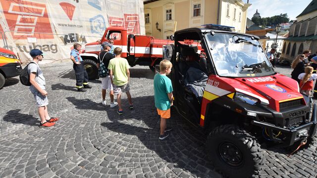 Banska Štiavnica dobrovolni hasiči technika