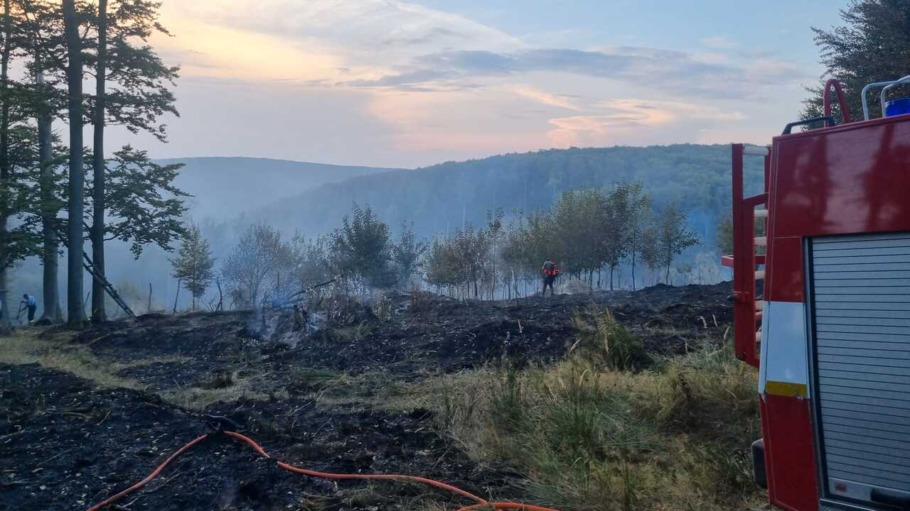 požiar Borinka