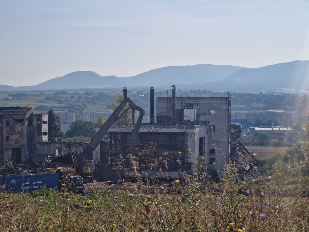 vojenská nemocnica Prešov búranie