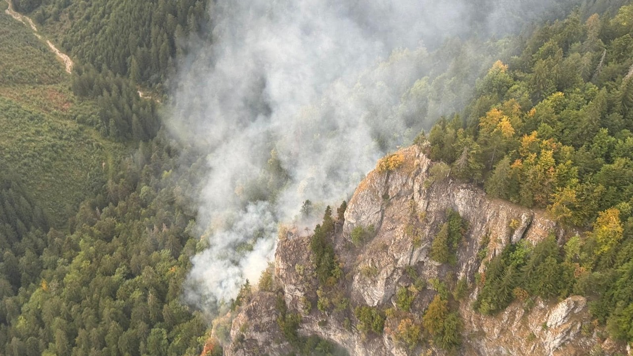 požiar ludrovska dolina