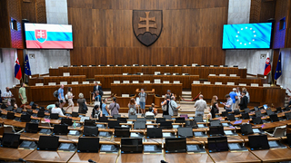 Poslanci parlamentu pokračovali v rokovaní. V závere dňa sa venovali novele o ochrane prírody z dielne SNS