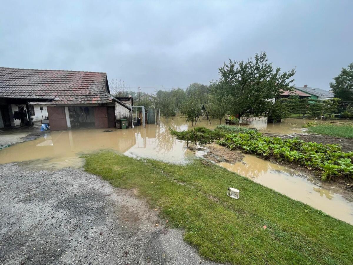 Radošovce záplavy