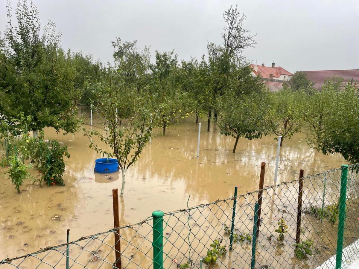 Radošovce záplavy