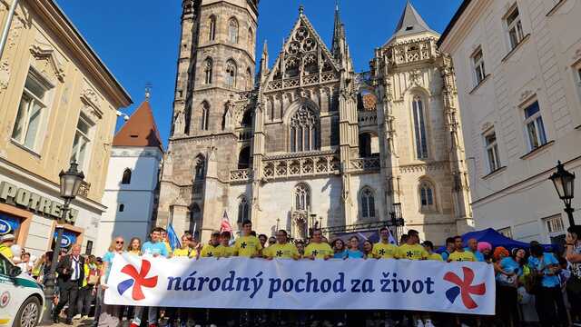 Pochod za život Košice