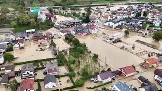 Tragické záplavy v Bosne a Hercegovine. Zahynulo pri nich najmenej 20 ľudí