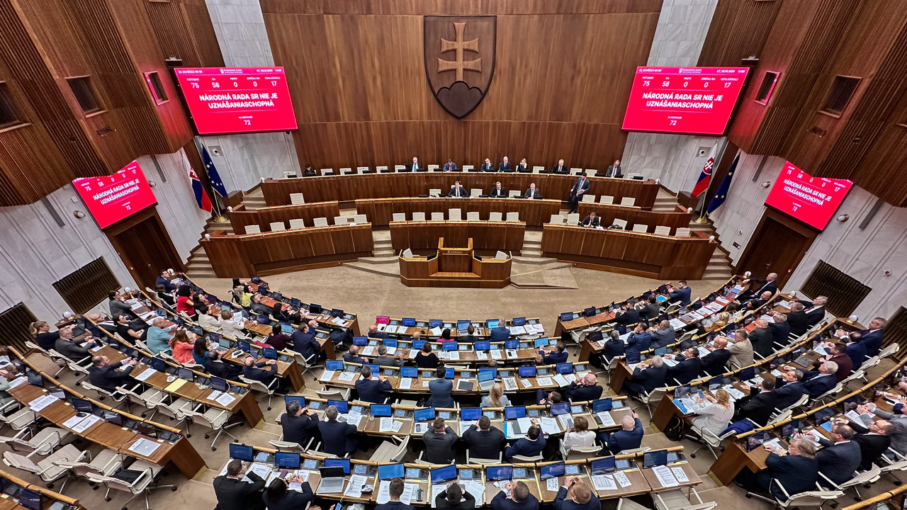 NR SR parlament neuznášaniaschopný