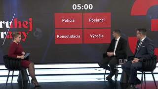 Polícia, poslanci, konsolidácia, výročia