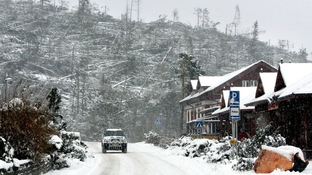 Vysoké Tatry situácia v Starom Smokovci