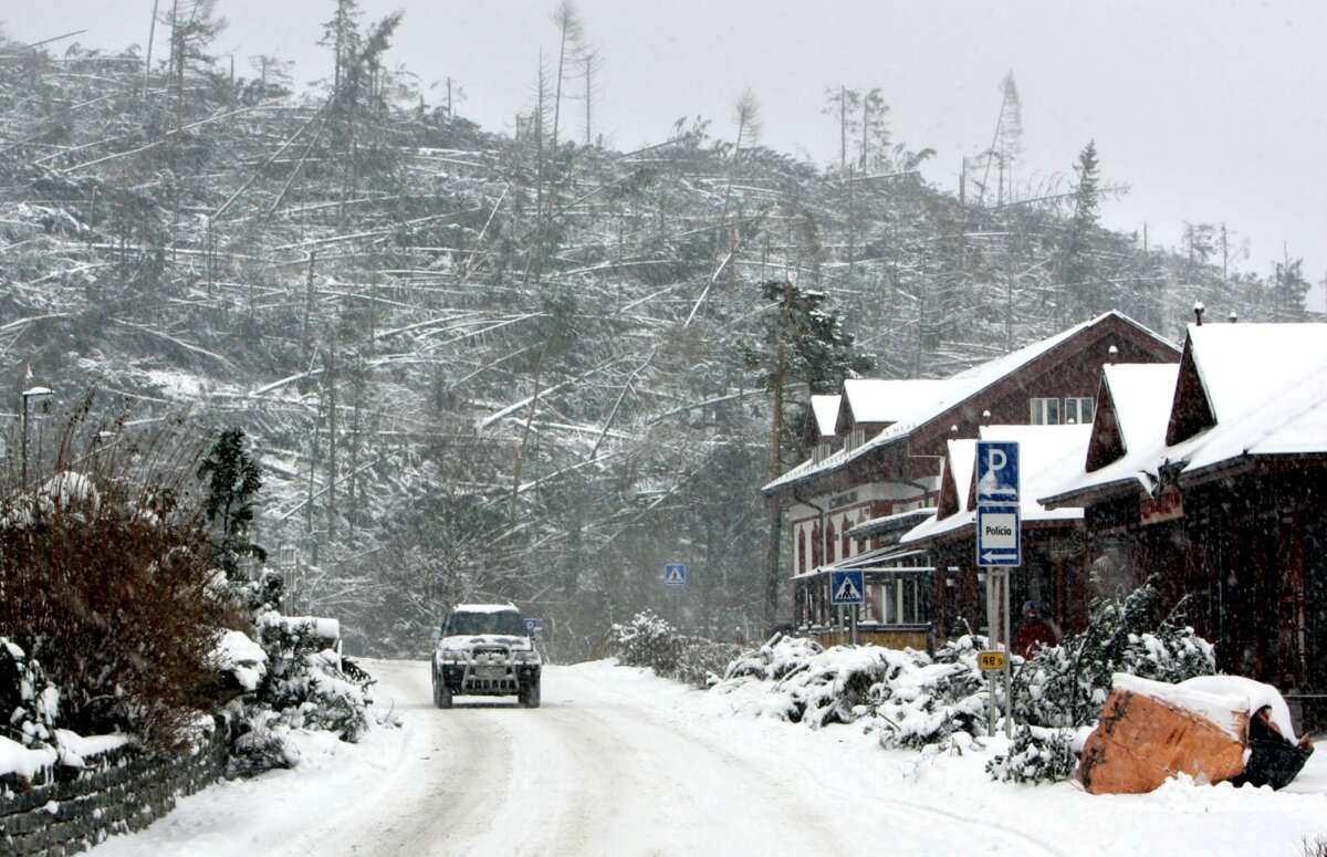 Vysoké Tatry situácia v Starom Smokovci