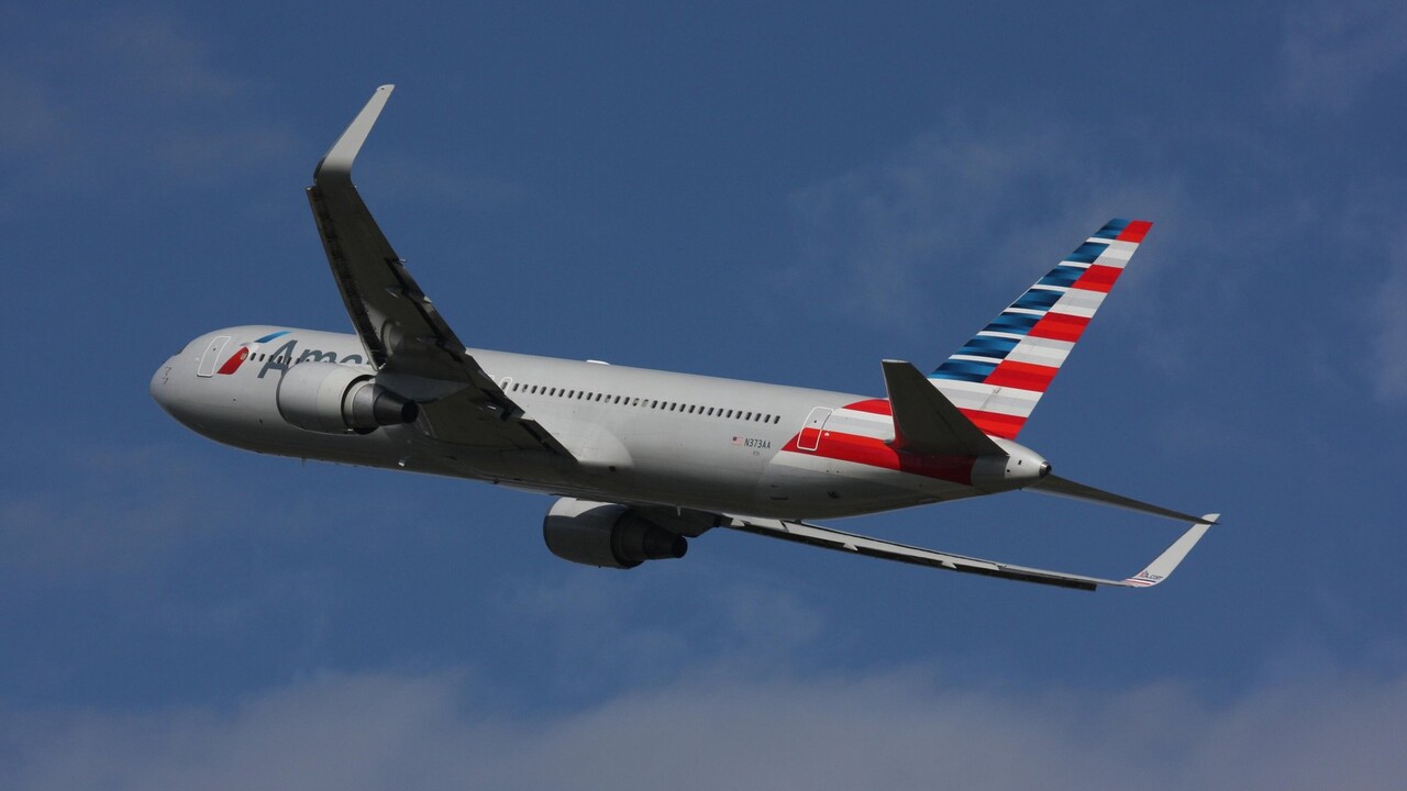 lietadlo american airlines