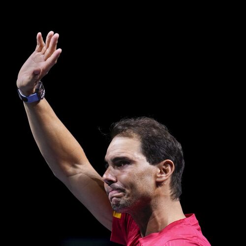 APTOPIX_Spain_Tennis_Davis_Cup Rafael Nadal