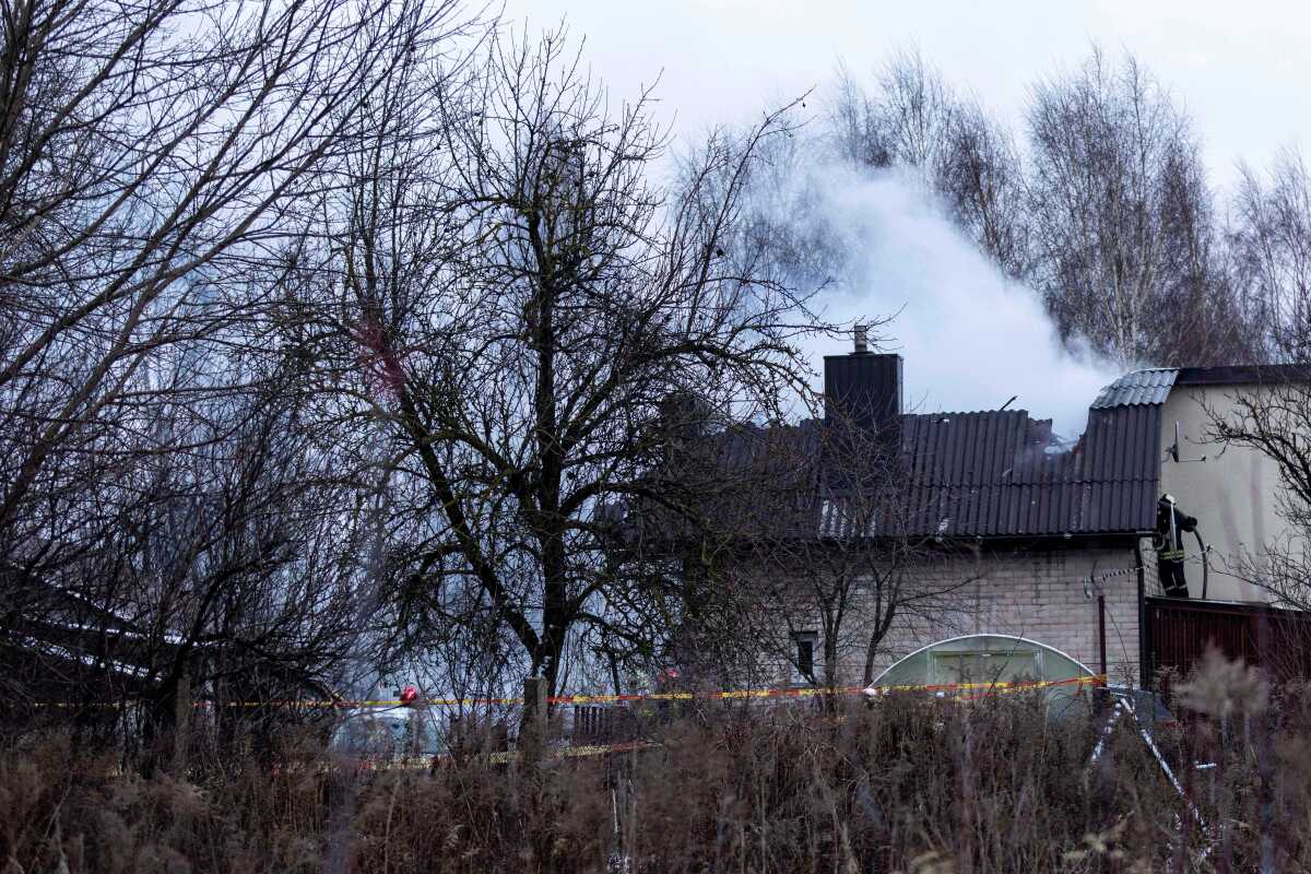 Litva Nemecko lietadlo nákladné zrútenie