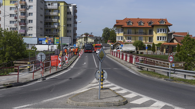 most Vrakuňa Bratislava cesta rekonštrukcia 