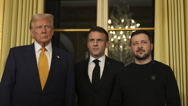 Trump Macron Zelenskyj