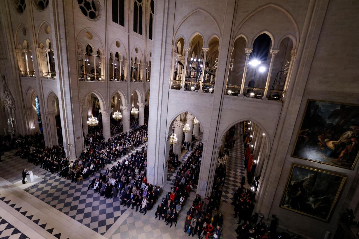 Slávnostné otvorenie Notre-Dame