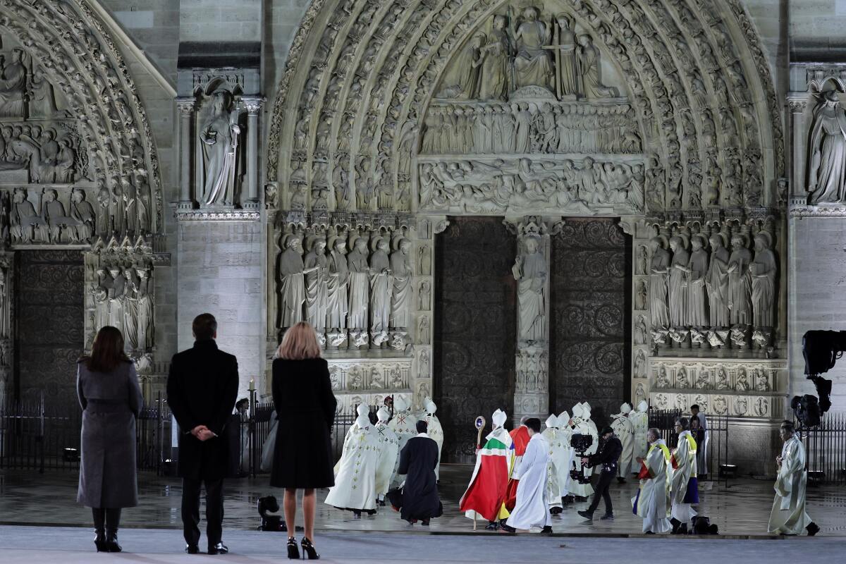 Slávnostné otvorenie Notre-Dame