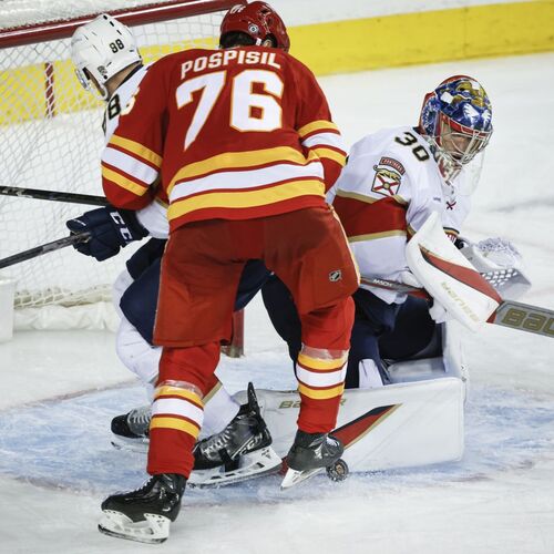 Panthers_Flames_Hockey pospisil calgary