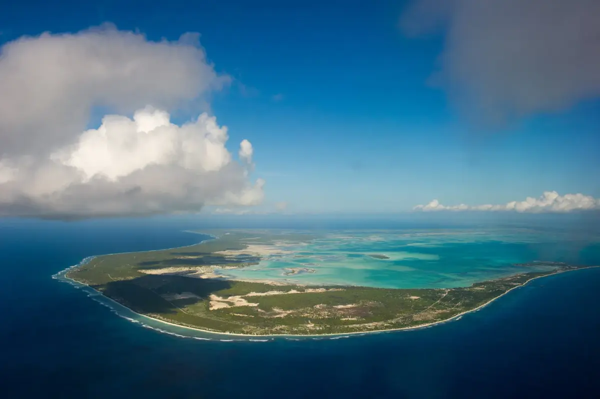 Vianočný ostrov tichý oceán Kiritimati