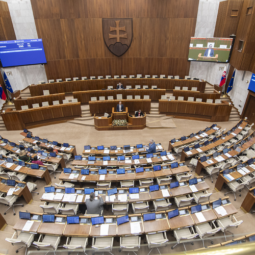 Národná rada SR, schôdza, parlament