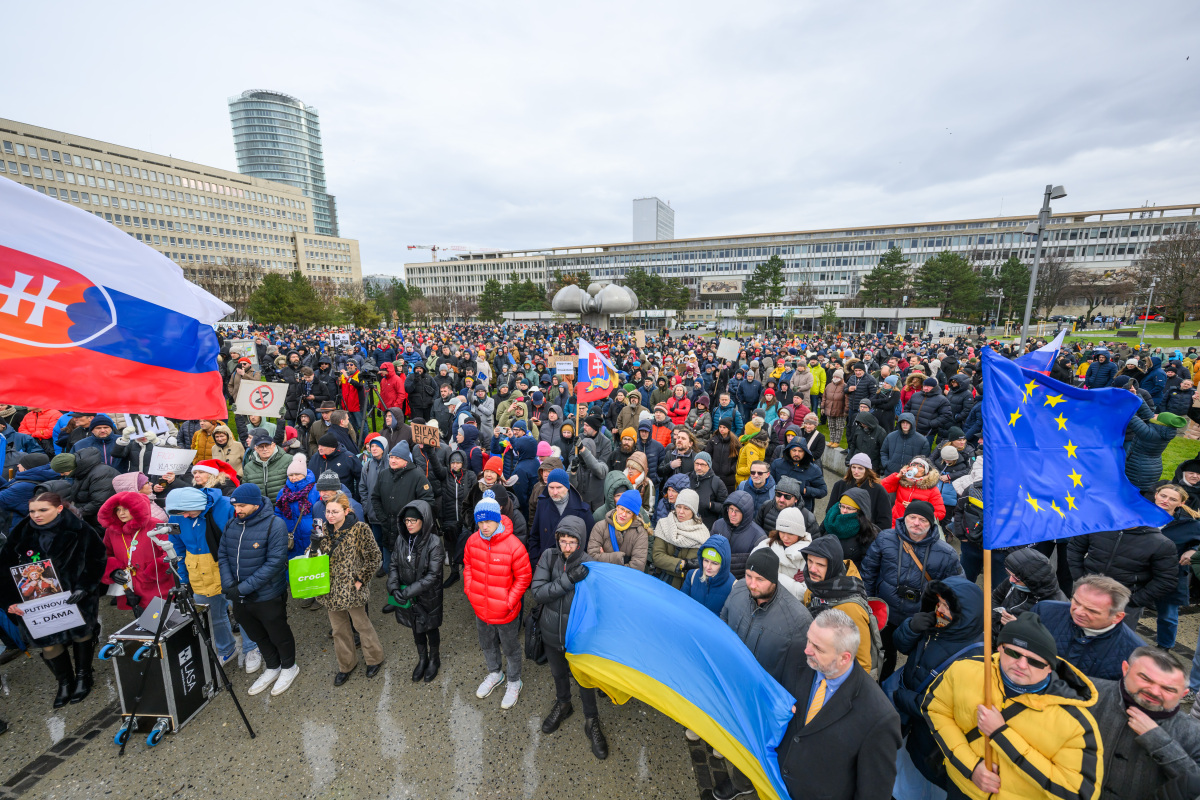 protest Fico Moskva