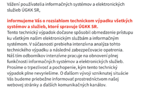 V piatok má mimoriadne zasadnúť Bezpečnostná rada. Kataster zasiahol kyberútok, potvrdil rezort vnútra