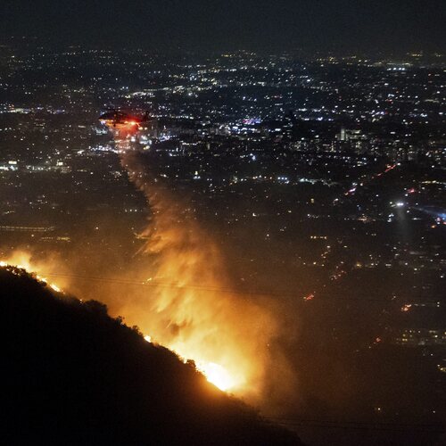 požiar, Los Angeles