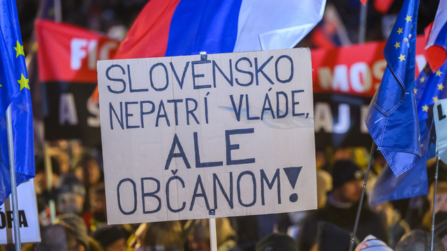 protest Slovensko je Európa