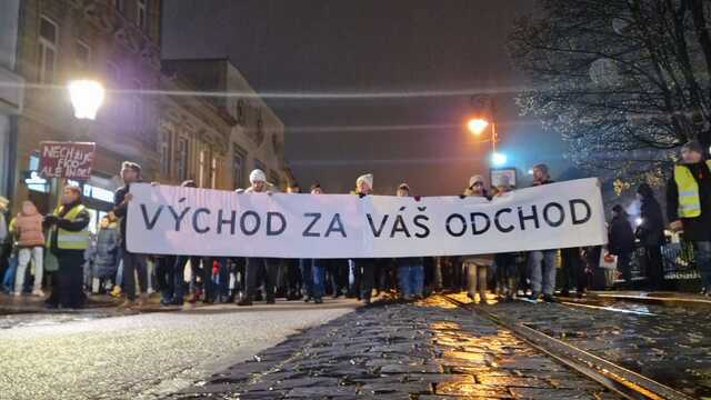 protest Košice