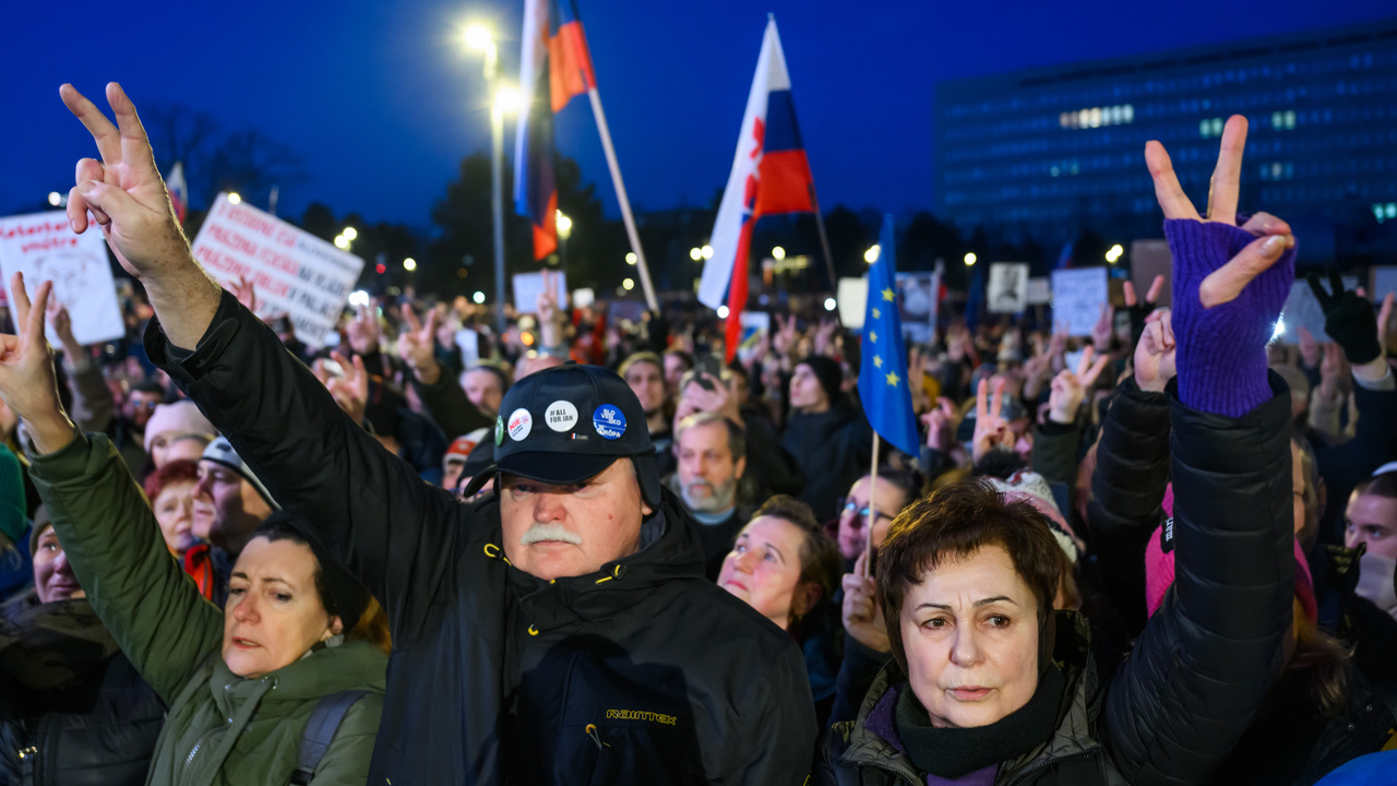 protest Bratislava