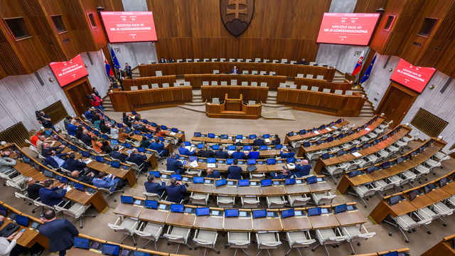 parlament, schôdza, Národná rada SR