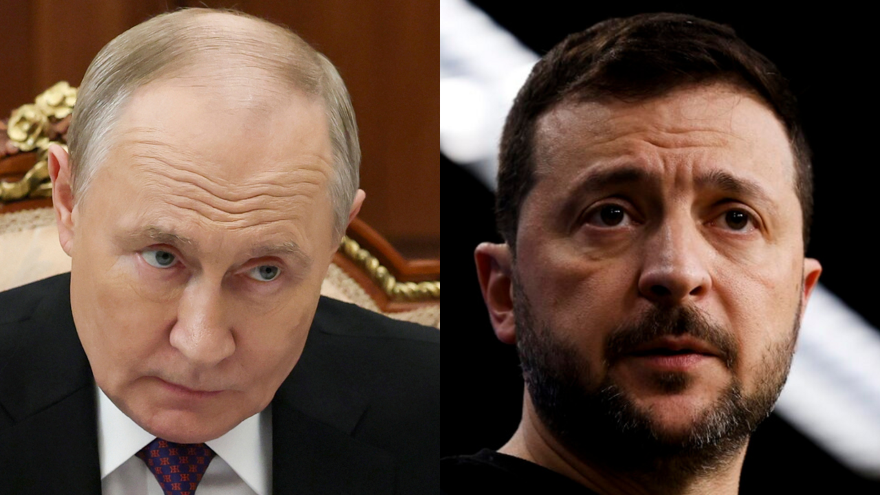 Vladimir Putin Volodymyr Zelenskyj