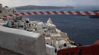 Santorini, zemetrasenie