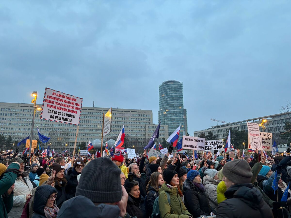 protest bratislava