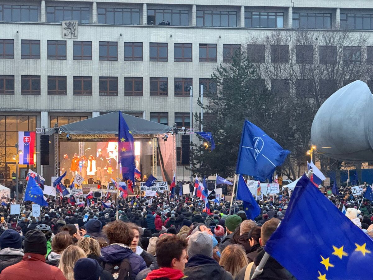 protest bratislava