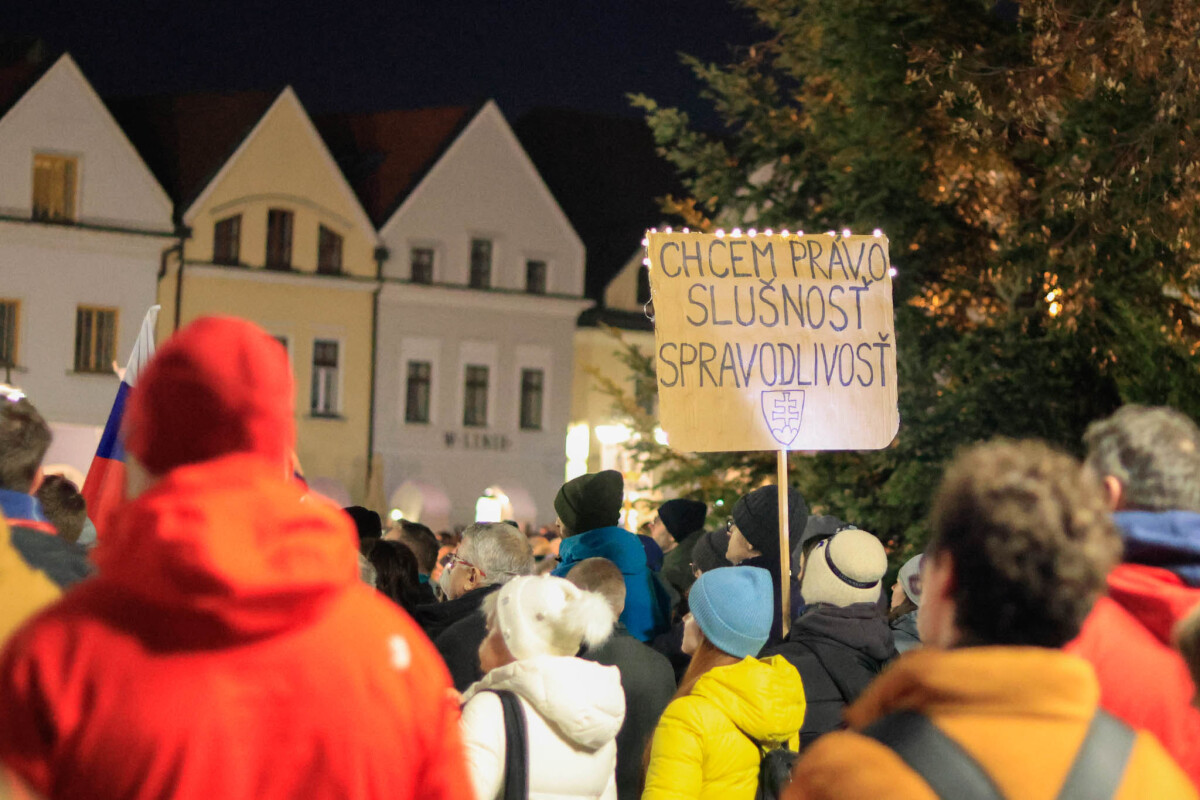 protest žilina