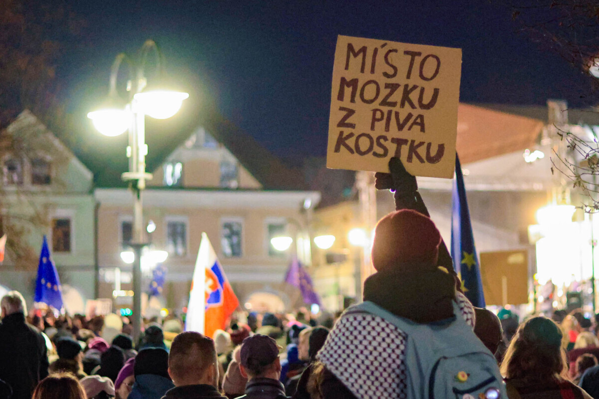 protest žilina