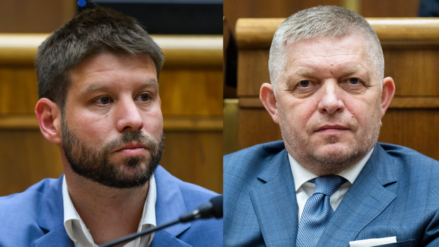 Michal Šimečka, Robert Fico