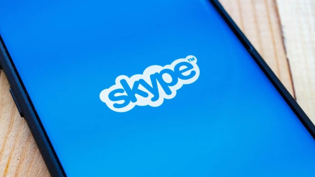 Skype, logo, mobil