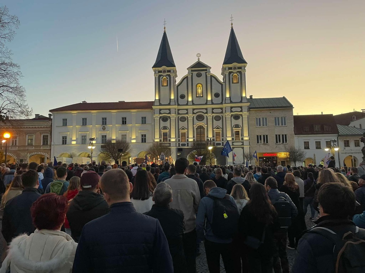 Žilina protest