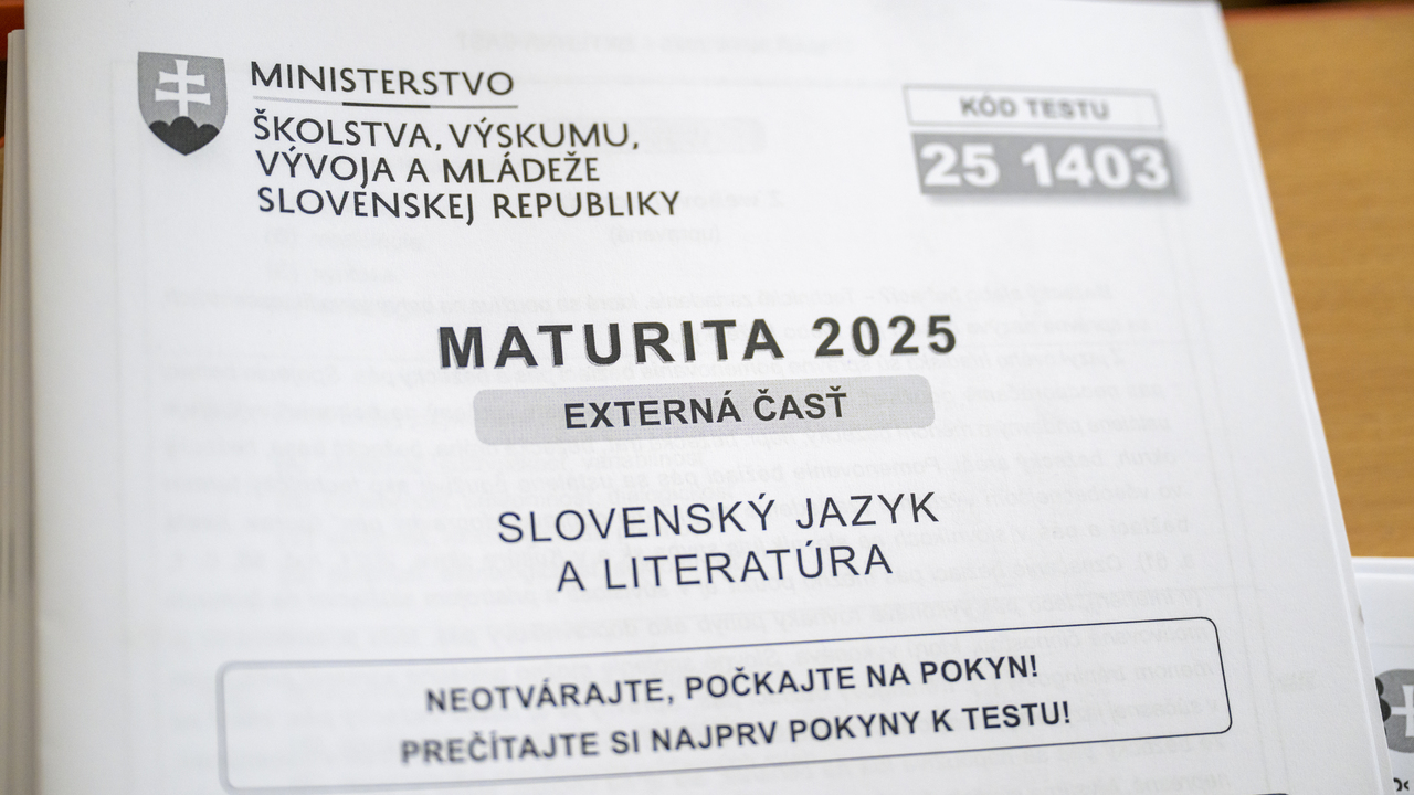 Maturita zo slovenčiny 2025 Prešov