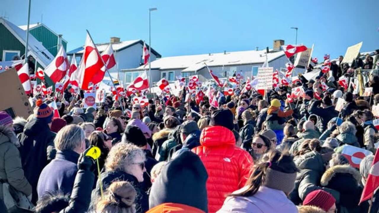 Grónsko protest