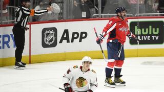 Blackhawks_Capitals_Hockey ovečkin vyrovnal gretzkeho