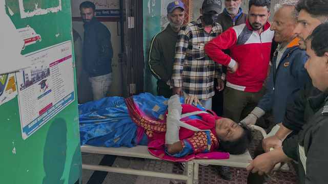 India Kašmir zranená turistka